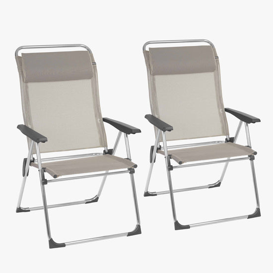 SET OF 2 CAMPING ARMCHAIR XL