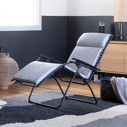 grey reclining dark chair BeComfort® evolution