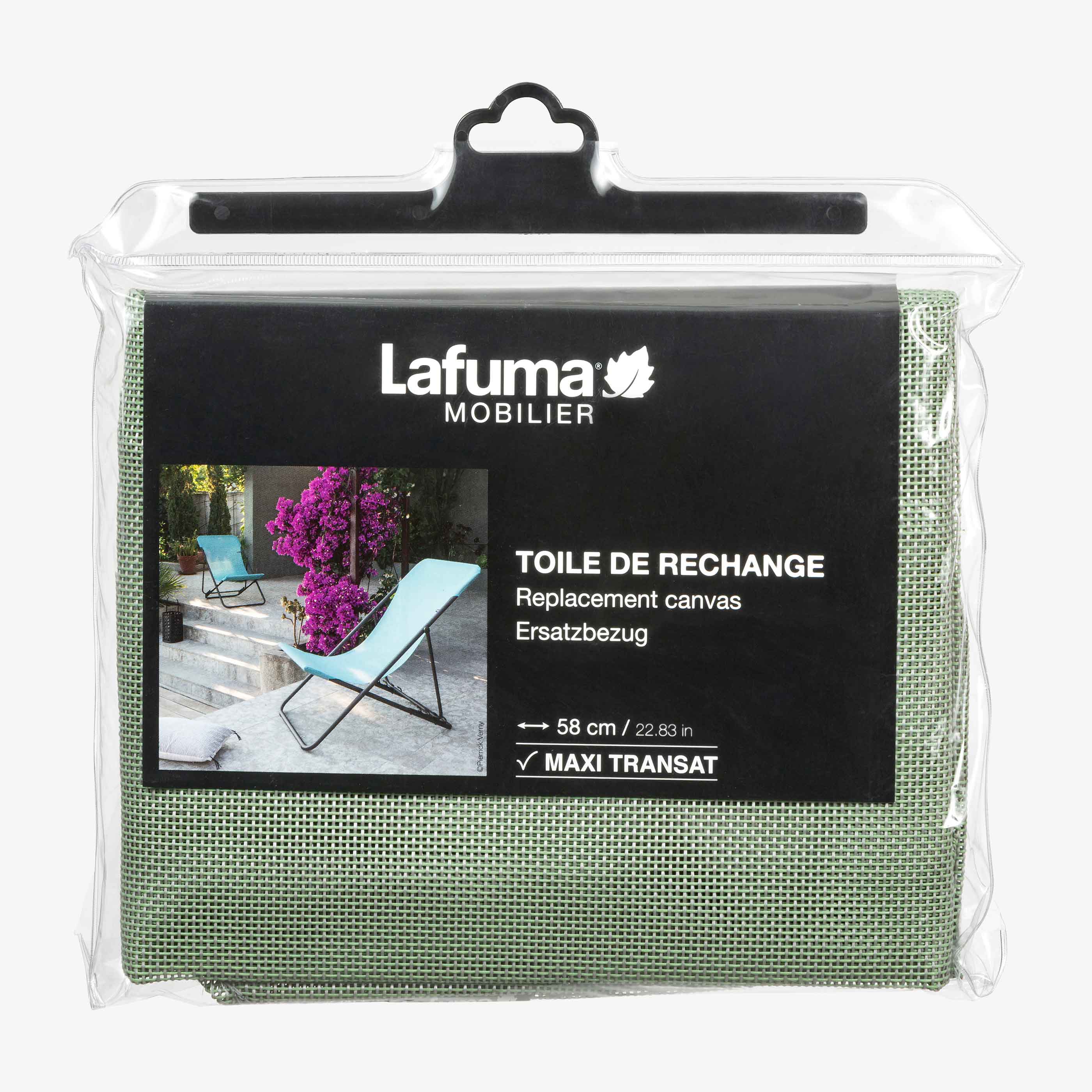 Replacement fabric maxi transat moss LAFUMA MOBILIER